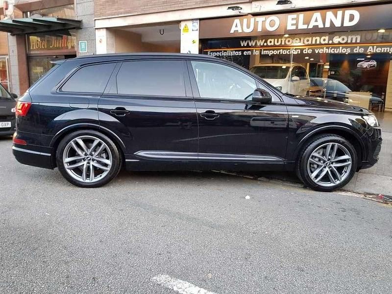 Usado Audi Q7 S-Line 272 CV (200 kW) 2016 Negro SUV