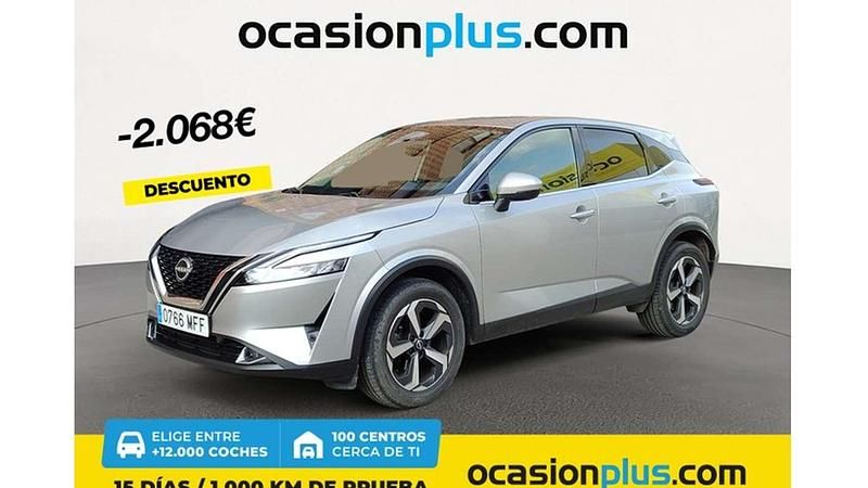 Gris Usado 2023 Nissan Qashqai N-Connecta SUV | 19.778 € (Buen precio) - Imagen 1/4