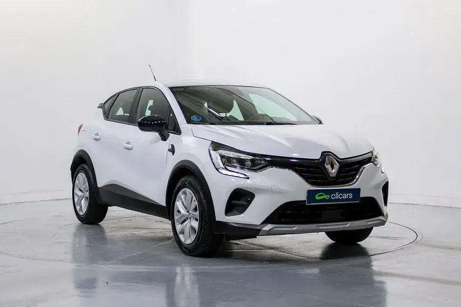 Usado Renault Captur Intens 100 CV (73 kW) 2021 Blanco SUV