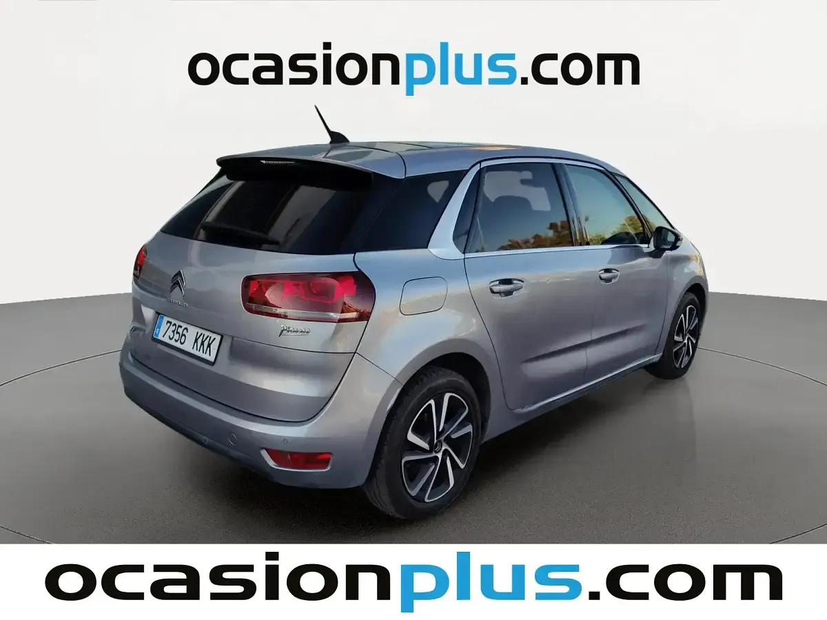 Usado Citroën C4 Feel 120 CV (88 kW) 2018 Gris Monovolumen