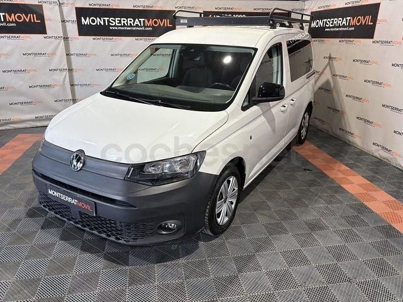 Usado VW Caddy 122 CV (89 kW) 2021 Blanco Monovolumen