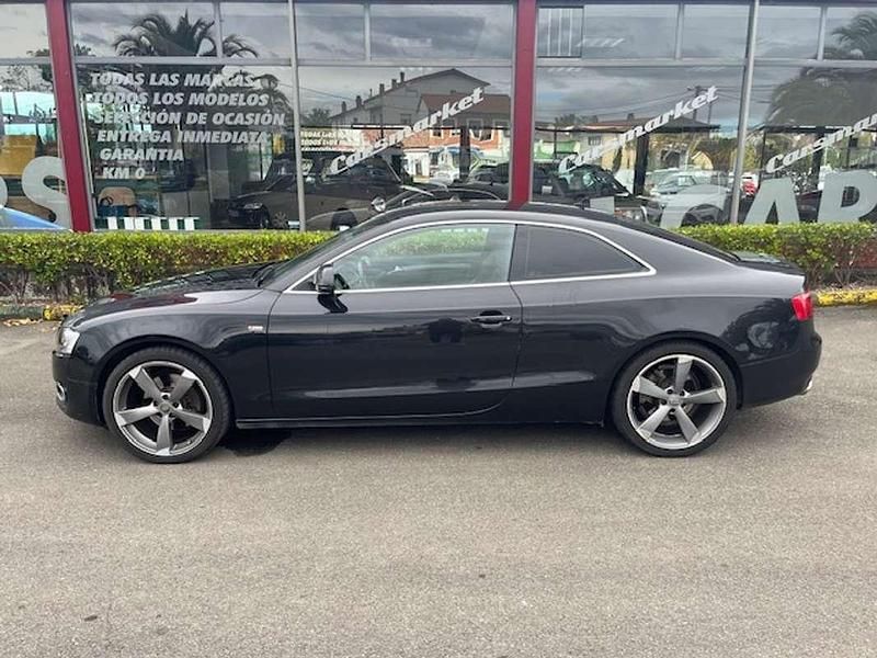 Usado Audi A5 190 CV (139 kW) 2008 Negro Coupe