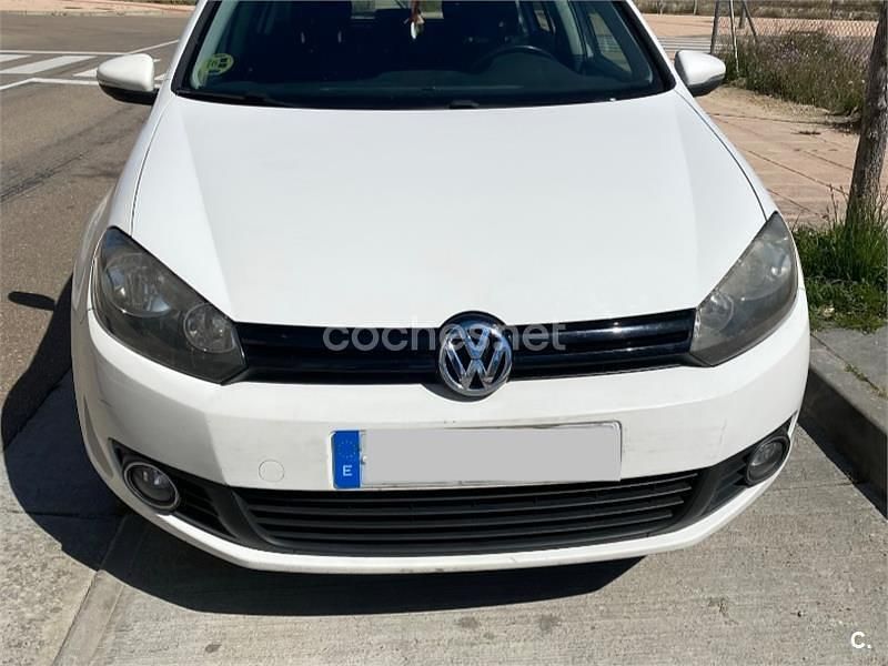 Usado VW Golf VI 105 CV (77 kW) 2011 Blanco Utilitario