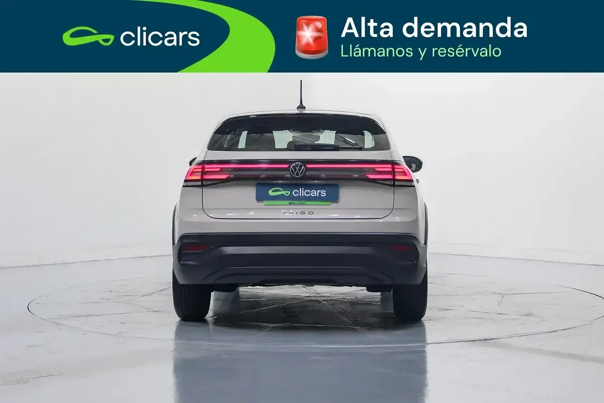 Usado VW Taigo Life 95 CV (69 kW) 2023 Gris SUV