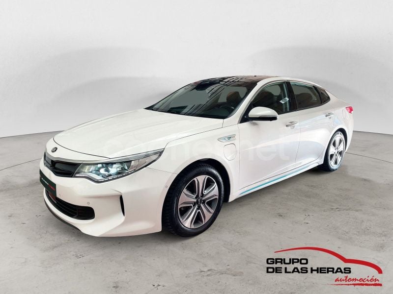 Blanco Usado 2017 Kia Optima Hybrid Berlina | 16.900 € - Imagen 1/4