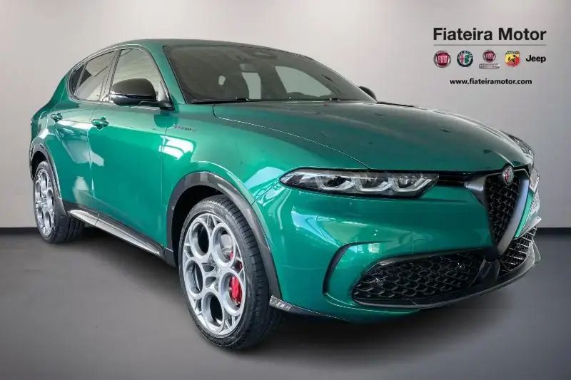 Usado Alfa Romeo Tonale Edizione Speciale 130 CV (95 kW) 2022 Verde SUV