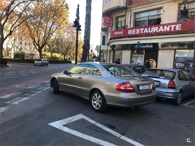 Beige Usado 2003 Mercedes CLK200 Elegance Coupe | 7000 € (Caro) - Imagen 1/4
