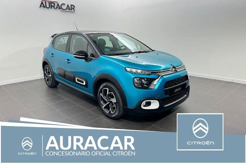 Azul Usado 2020 Citroën C3 Feel Utilitario | 12.390 € (Precio justo) - Imagen 1/4