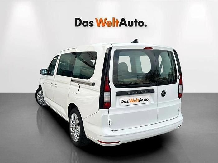 Blanco Usado 2021 VW Caddy Maxi Monovolumen | 23.490 € (Precio justo) - Imagen 1/4