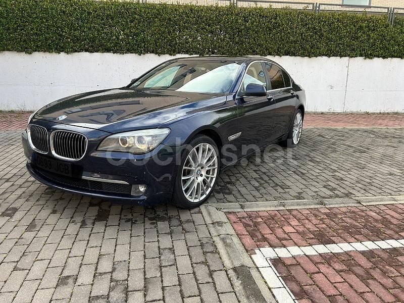 Usado BMW 730L 258 CV (189 kW) 2012 Azul Berlina