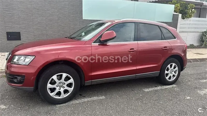 Usado Audi Q5 143 CV (105 kW) 2011 Granate SUV