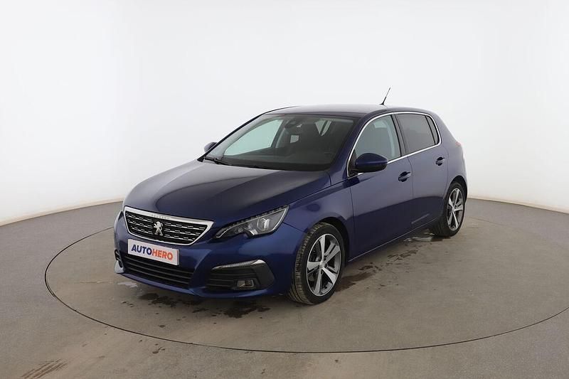Usado Peugeot 308 Allure 130 CV (95 kW) 2018 Azul Utilitario