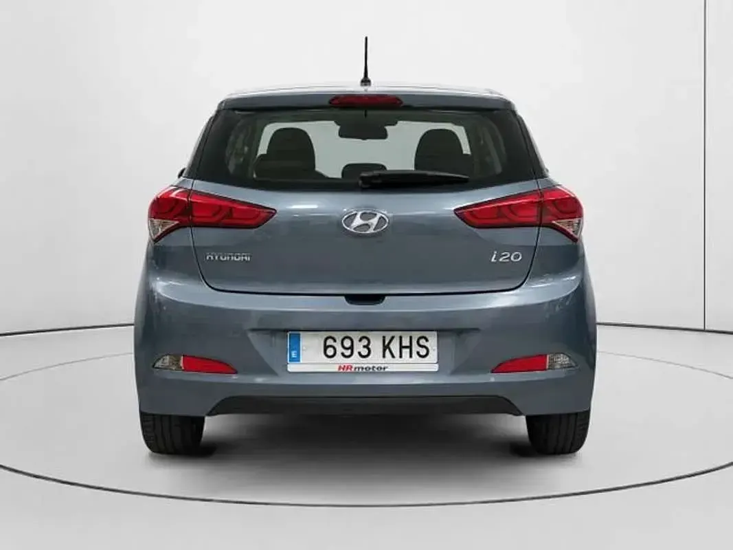Usado Hyundai i20 84 CV (61 kW) 2018 Azul Utilitario