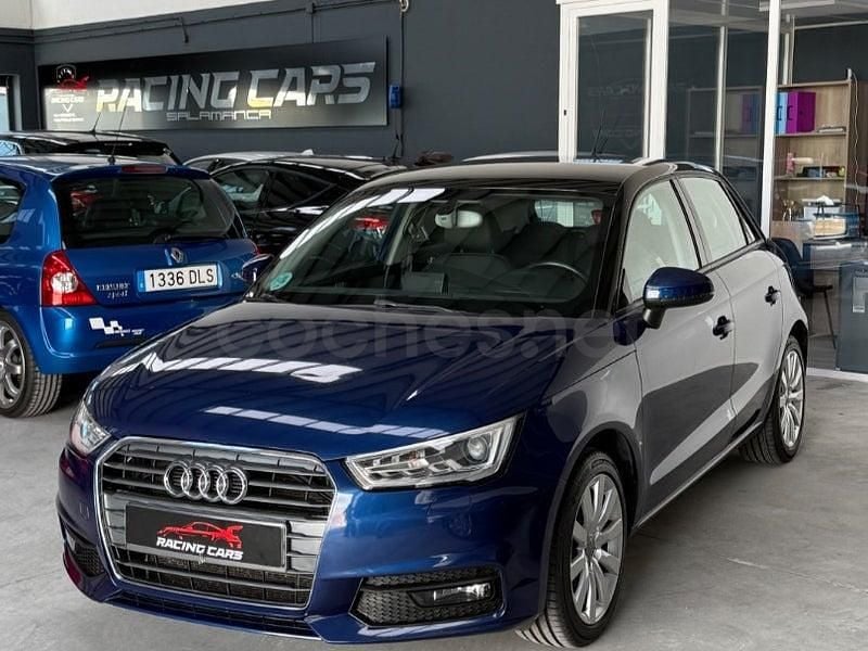 Usado Audi A1 Sportback Attraction 116 CV (85 kW) 2016 Azul Utilitario