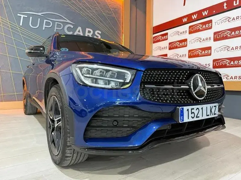 Usado Mercedes GLC200 163 CV (119 kW) 2021 Azul SUV