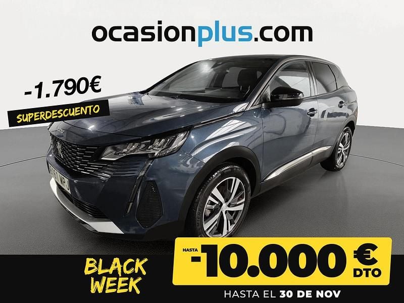 Azul Usado 2024 Peugeot 3008 Allure SUV | 19.690 € (Buen precio) - Imagen 1/4