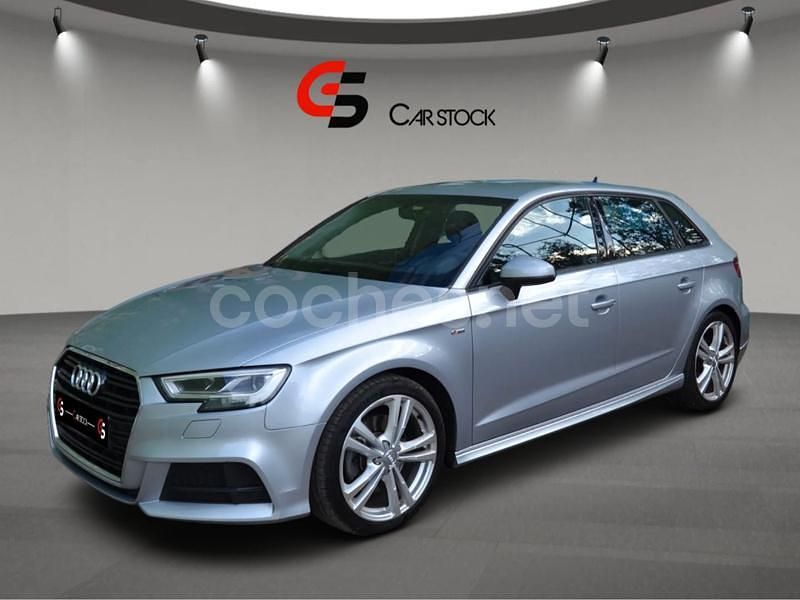 Gris / plata Usado 2019 Audi A3 S-Line Berlina | 21.290 € (Precio justo) - Imagen 1/4