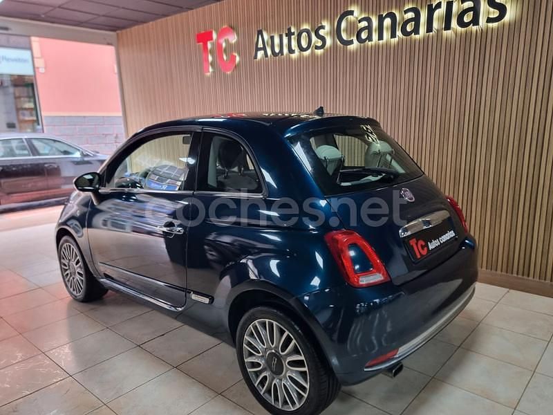 Usado Fiat 500 Lounge 69 CV (50 kW) 2017 Azul Berlina