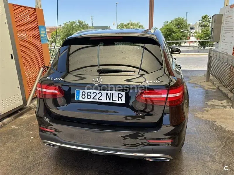 Usado Mercedes GLC220 AMG Edition 1 170 CV (125 kW) 2016 Negro SUV