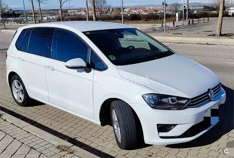 Brugt VW Golf Sportsvan Advance 110 HK (80 kW) 2015 Hvid MPV