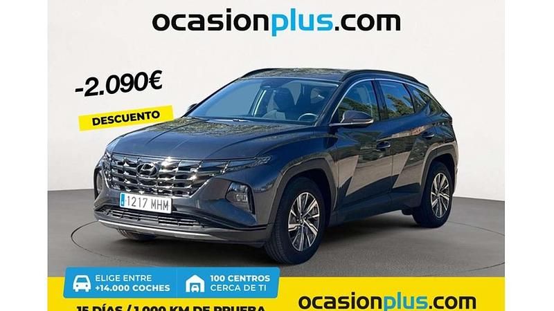 Gris Usado 2023 Hyundai Tucson SUV | 20.900 € (Super precio) - Imagen 1/4