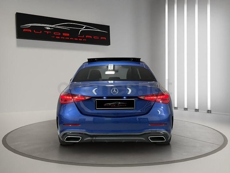 Usado Mercedes C220 200 CV (147 kW) 2021 Azul Berlina