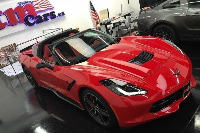 Usado Chevrolet Corvette C7 460 CV (338 kW) 2017 Rojo Utilitario
