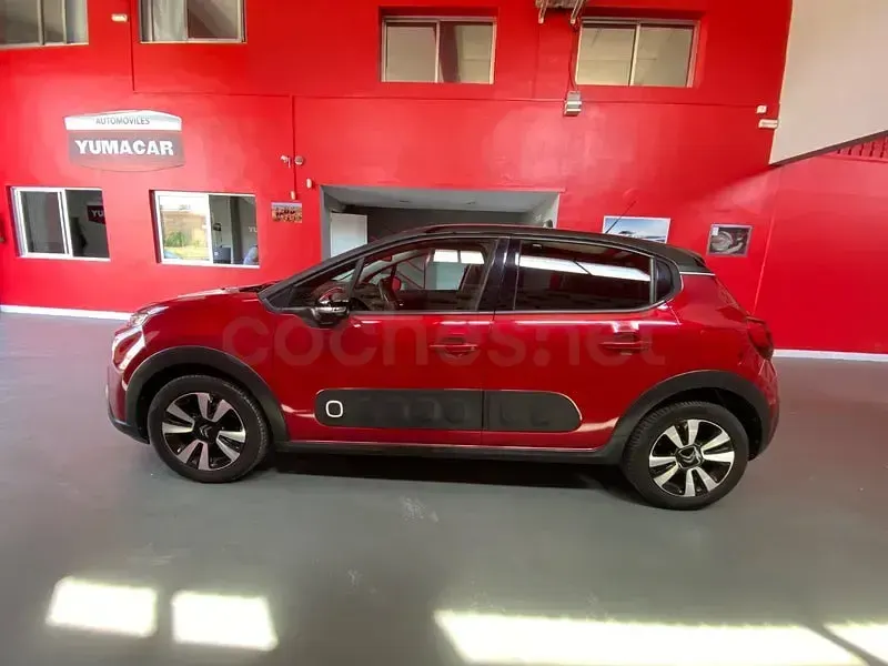 Usado Citroën C3 PureTech 110 CV (80 kW) 2020 Rojo Utilitario