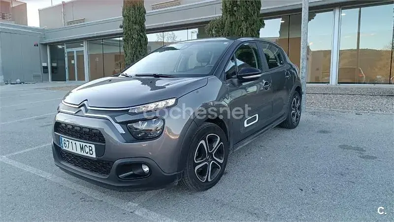 Usado Citroën C3 Feel 83 CV (61 kW) 2022 Gris / plata Utilitario