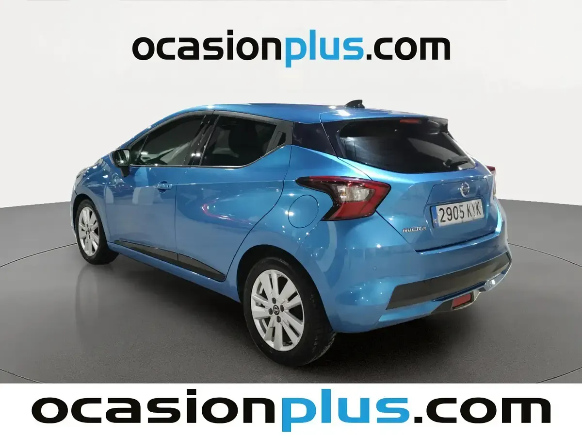 Usado Nissan Micra Acenta 100 CV (73 kW) 2019 Azul Utilitario