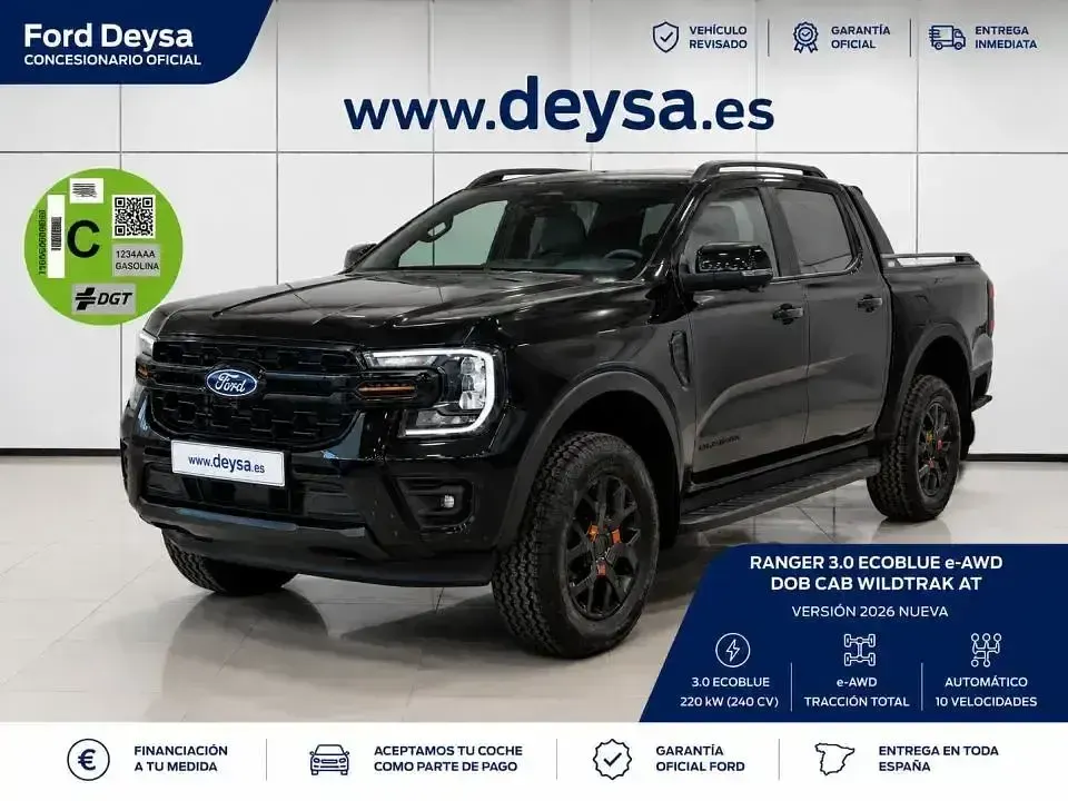Usado Ford Ranger Wildtrack 240 CV (176 kW) 2026 Pickup/Camioneta