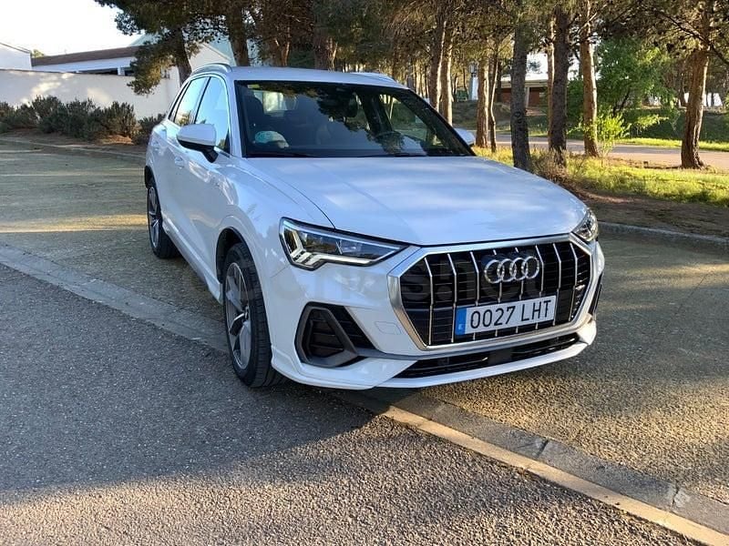 Usado Audi Q3 S-Line 190 CV (139 kW) 2020 Blanco SUV