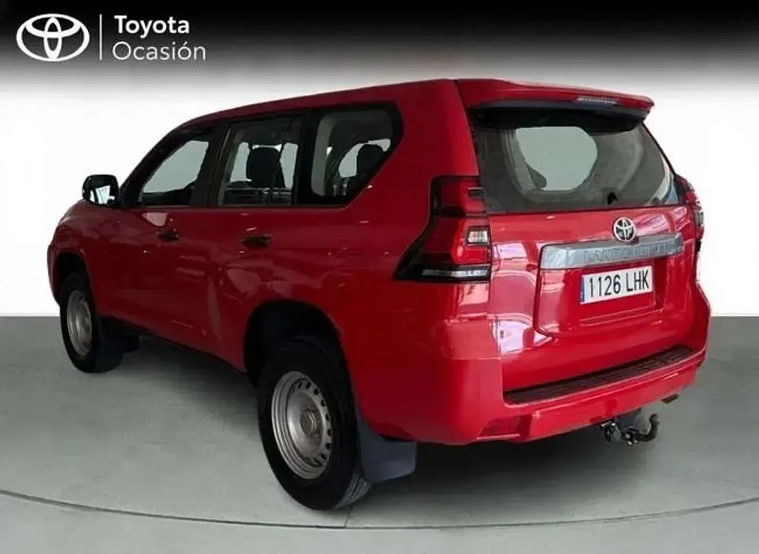 Usado Toyota Land Cruiser 177 CV (130 kW) 2020 Rojo SUV