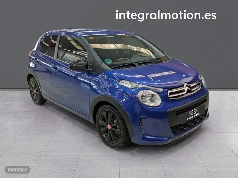 Usado Citroën C1 72 CV (52 kW) 2019 Azul Utilitario