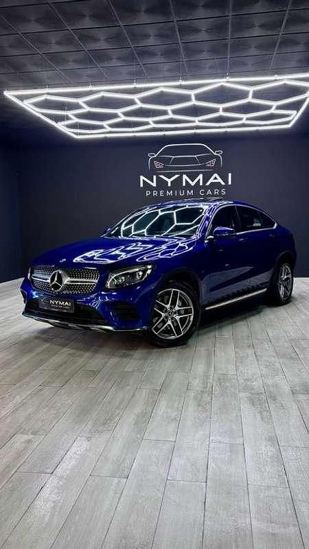 Usado Mercedes GLC250 204 CV (150 kW) 2019 Azul SUV