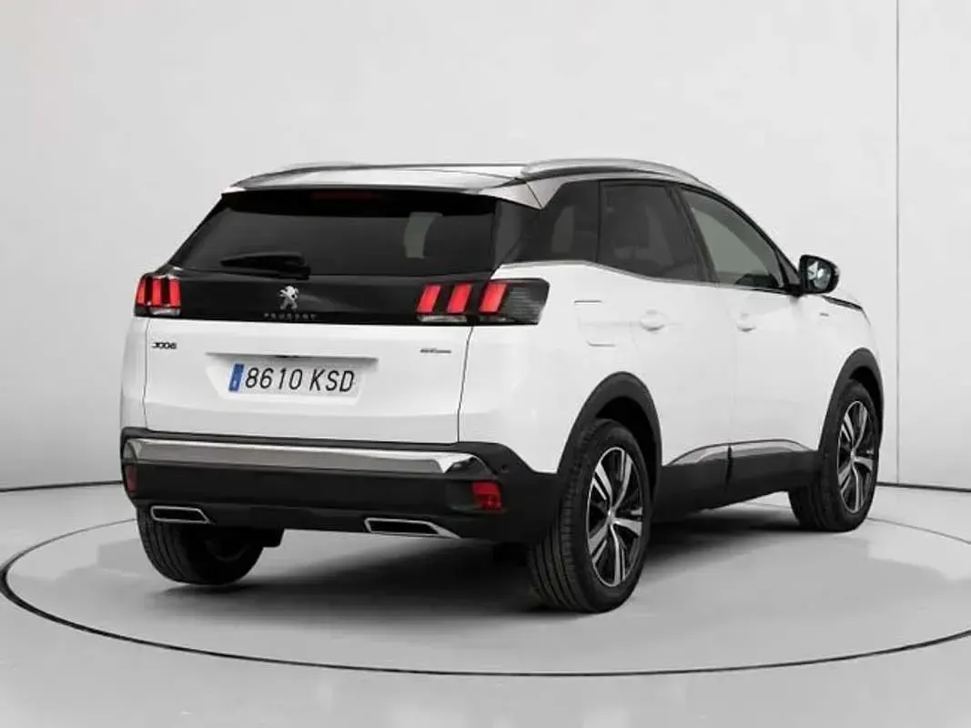 Usado Peugeot 3008 GT-line 131 CV (96 kW) 2018 Blanco SUV