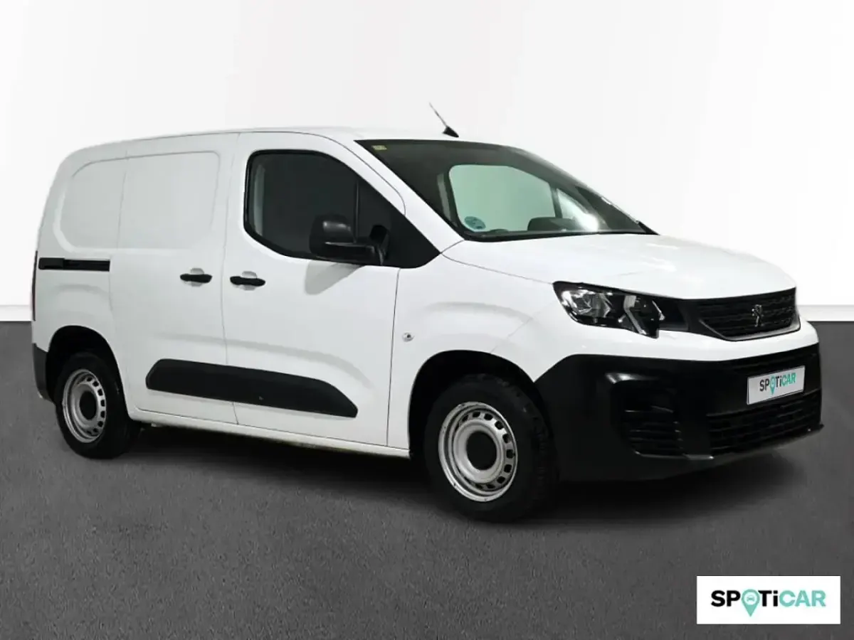 Usado Peugeot Partner 98 CV (72 kW) 2022 Blanco Monovolumen