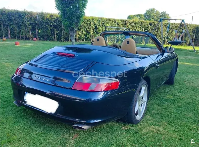 Usado Porsche 911 Carrera Cabriolet 320 CV (235 kW) 2003 Azul Descapotable