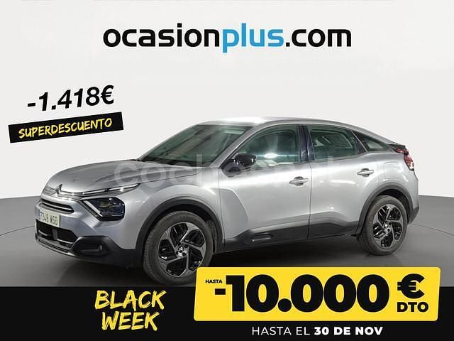 Gris / plata Usado 2024 Citroën C4 PureTech Berlina | 15.600 € (Precio justo) - Imagen 1/4