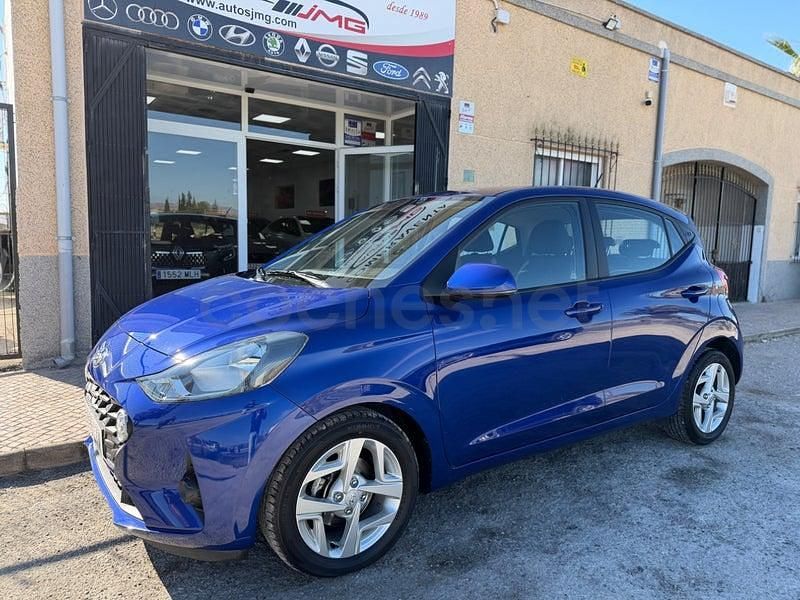 Usado Hyundai i10 67 CV (49 kW) 2022 Azul Utilitario