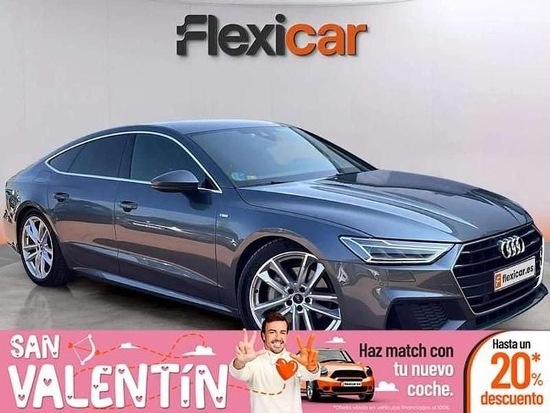Usado Audi A7 247 CV (181 kW) 2019 Gris Berlina