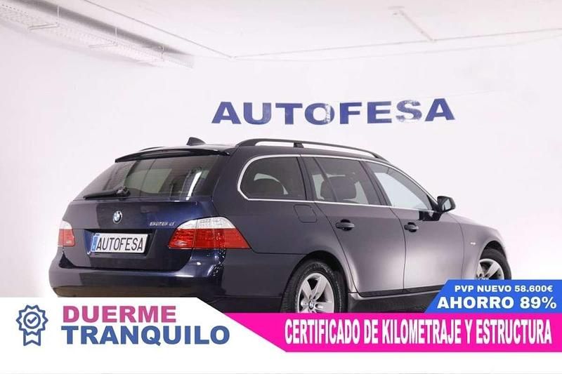 Usado BMW 525 197 CV (144 kW) 2009 Azul Familiar