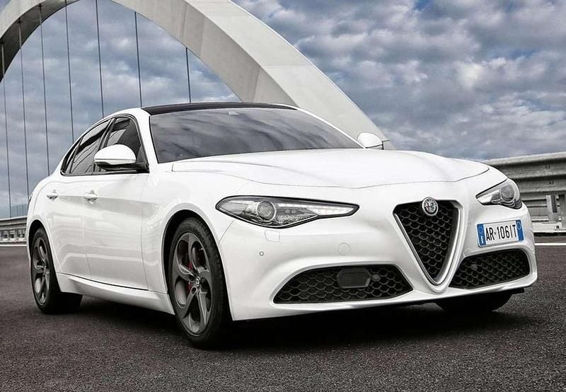Gris Usado 2017 Alfa Romeo Giulia Super Berlina | 17.470 € (Precio justo) - Imagen 1/4