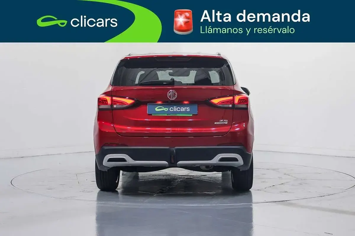 Usado MG ZS Luxury 102 CV (75 kW) 2025 Rojo SUV