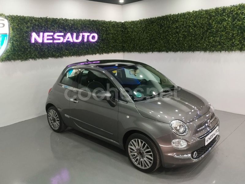Gris / plata Usado 2016 Fiat 500 Lounge Berlina | 8999 € (Precio justo) - Imagen 1/4