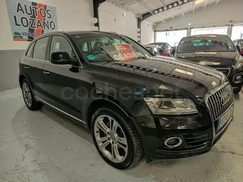 Usado Audi Q5 Ambition 177 CV (130 kW) 2014 Negro SUV
