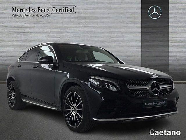 Usado Mercedes GLC350 258 CV (189 kW) 2018 Negro obsidiana