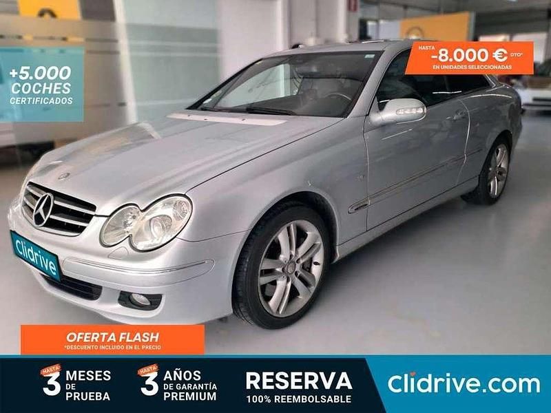 Usado Mercedes CLK200 Avantgarde 224 CV (164 kW) 2008 Gris Coupe