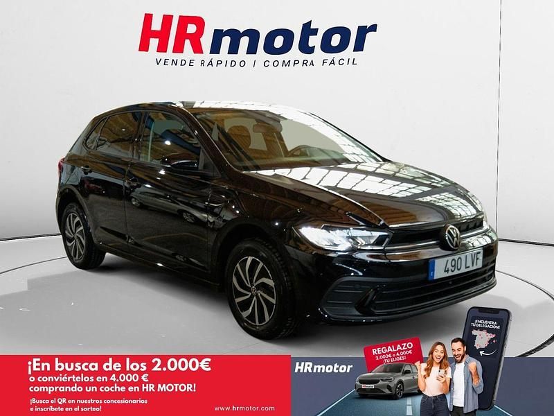 Negro Usado 2021 VW Polo Life Berlina | 18.110 € (Un poco caro) - Imagen 1/4