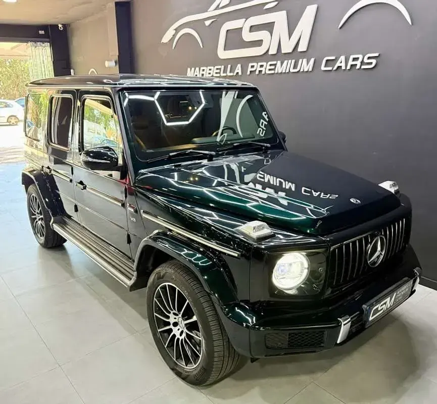 Usado Mercedes G500 422 CV (310 kW) 2020 Verde SUV